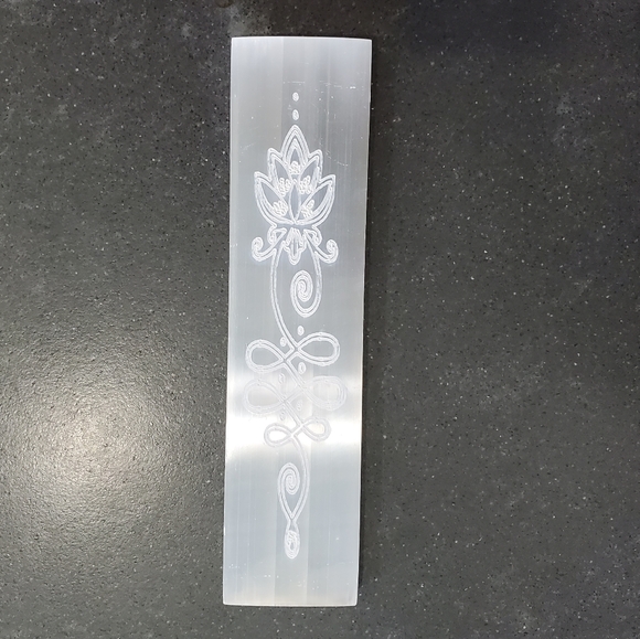 Selenite Charging Plate 6" - Picture 2 of 2